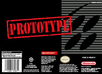 Eurit (USA) (Proto) box cover back